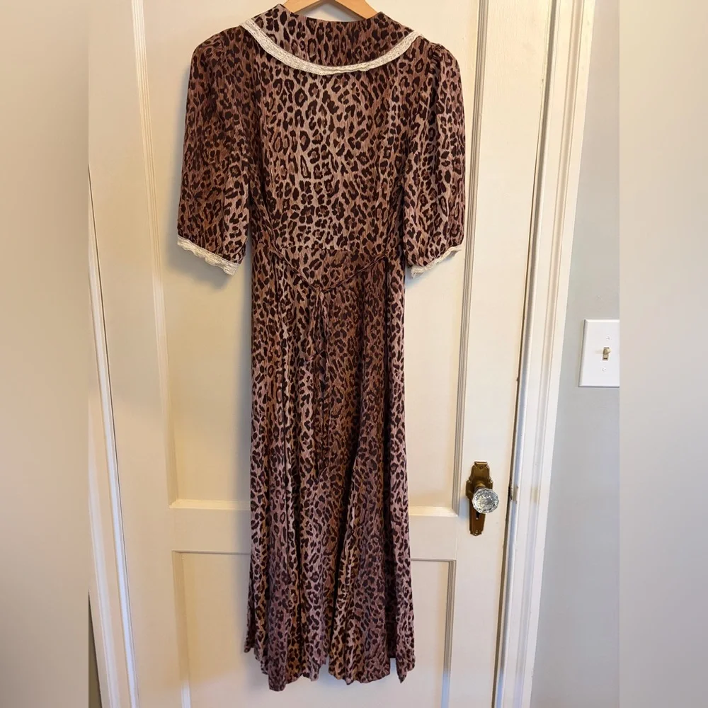 RIXO | Ellen Leopard Print Dress, Size XS - Picture 9 of 15